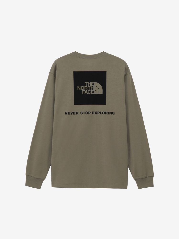 THE NORTH FACE(ザ・ノース・フェイス) ｜ロングスリーブバックスクエアロゴティー（ユニセックス）