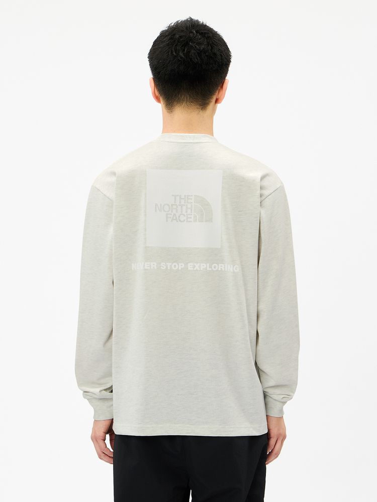 THE NORTH FACE(ザ・ノース・フェイス) ｜ロングスリーブバックスクエアロゴティー（ユニセックス）