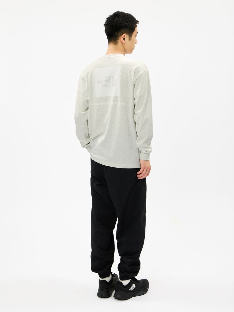 THE NORTH FACE(ザ・ノース・フェイス) ｜ロングスリーブバックスクエアロゴティー（ユニセックス）