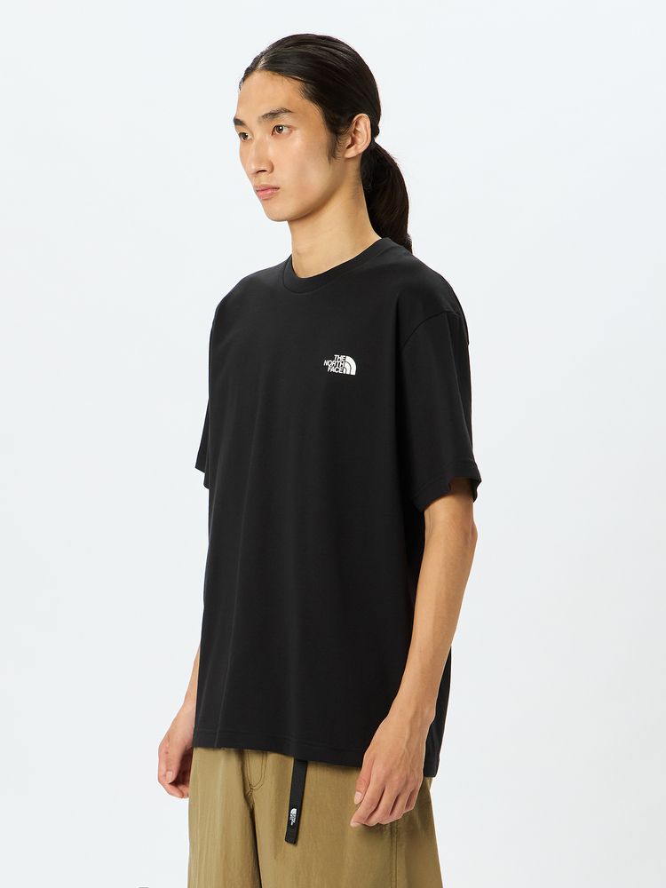 THE NORTH FACE(ザ・ノース・フェイス) ｜ショートスリーブバックスクエアロゴティー（メンズ）