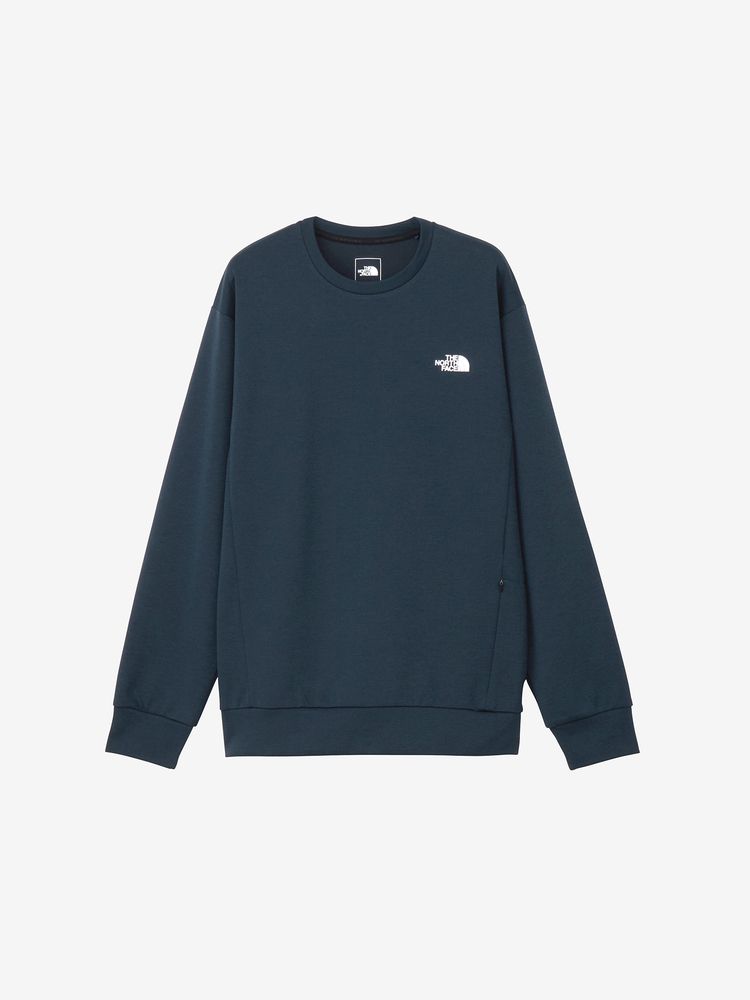 新品未着用　ノースフェイス　フロントビュークルー　130 オートミールトレーナー THE NORTH FACE [ザ ノースフェイス正規代理店] Ks Frontview