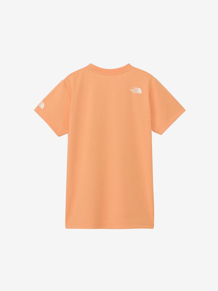 ノースフェイス ウェア 半袖 フラワーグラフィックTシャツ NTW32486 PR オレンジ