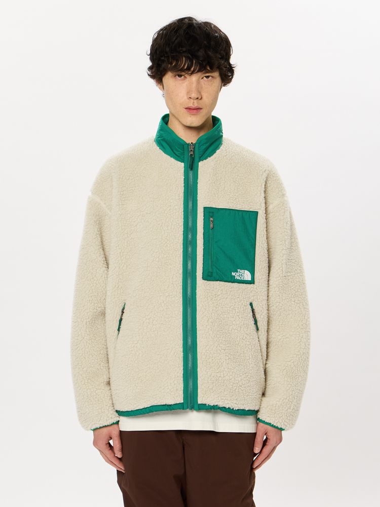 THE NORTH FACE/リバーシブルパイルジャケット Mサイズフードフードなし