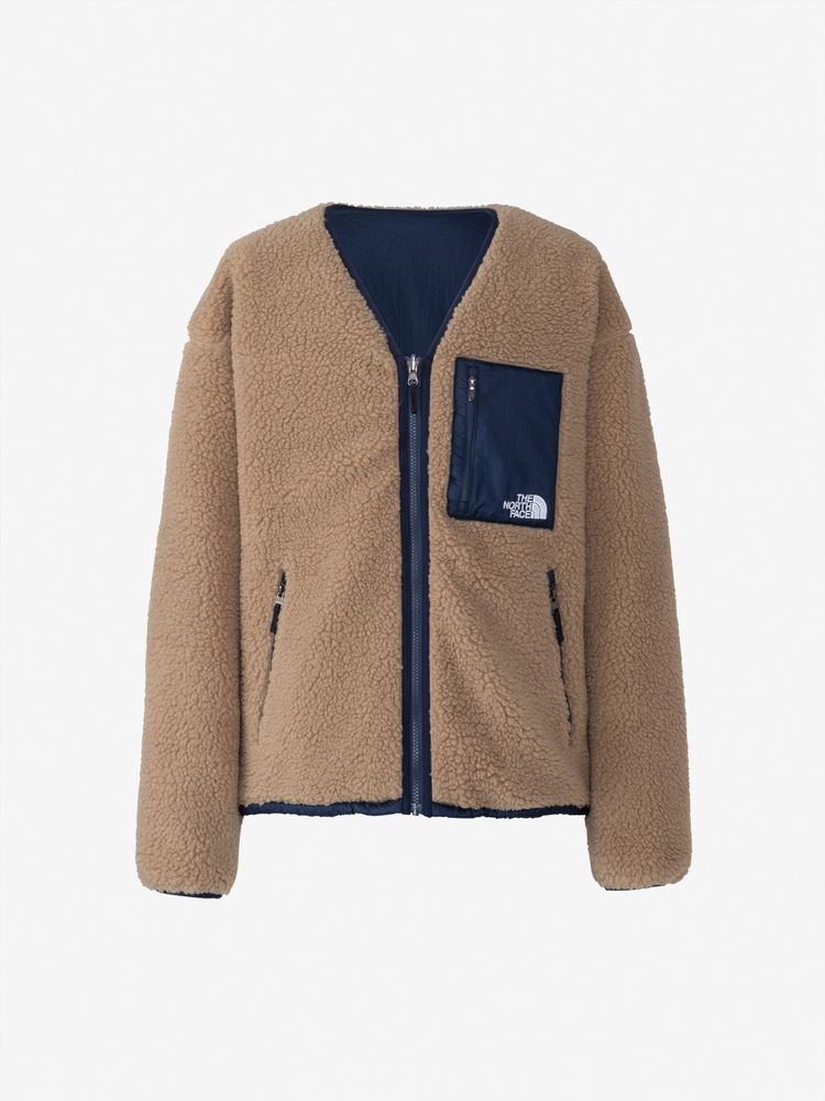 THE NORTH FACE フリース  リバーシブル チャコールグレーリバーシブル