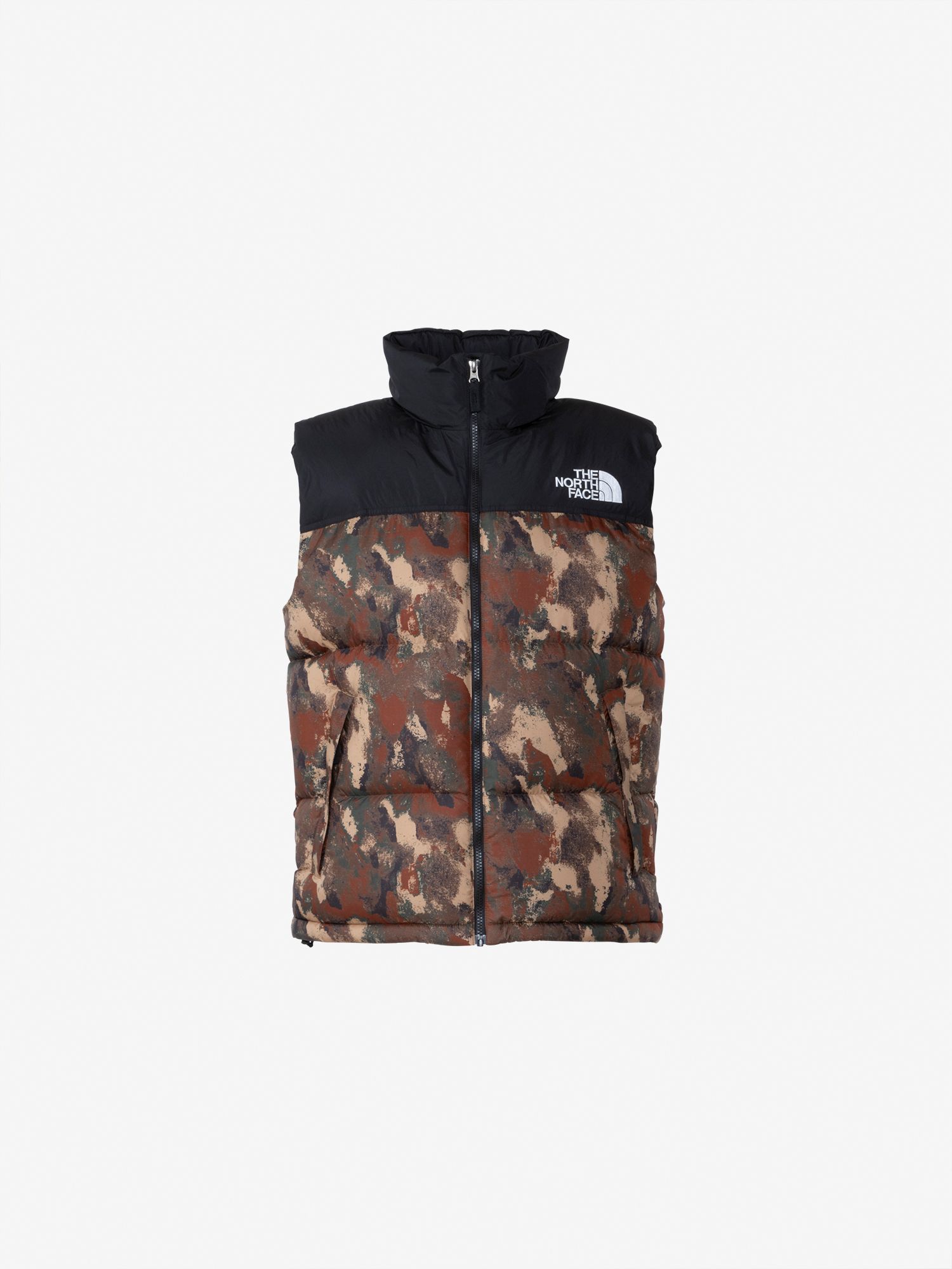 新品☆THE NORTH FACE NUPTSE VEST CAMO (S)