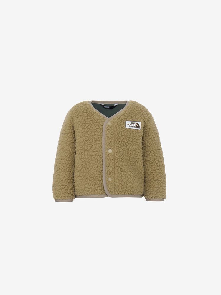 ノースフェイス日本未発売薄手フリースカーディガン THE NORTH FACE ジャケット ノーカラージャケット 国内未発売