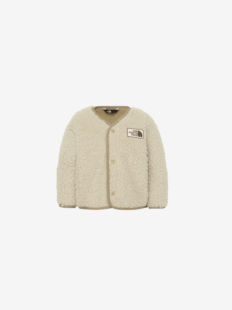 ノースフェイス日本未発売薄手フリースカーディガン THE NORTH FACE ジャケット ノーカラージャケット 国内未発売