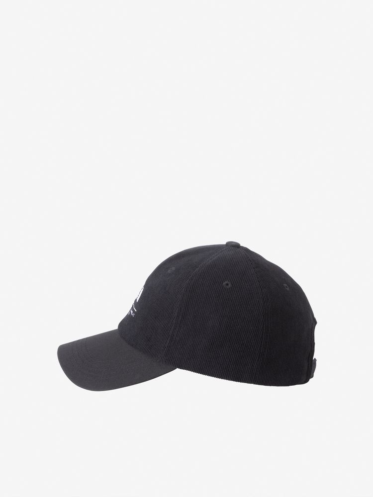 人気　ノースフェイス　ホワイトレーベル　コーデュロイ　ブラック　黒　キャップ 公式・限定】フラワーロゴTNFシンプリークラシックキャップ