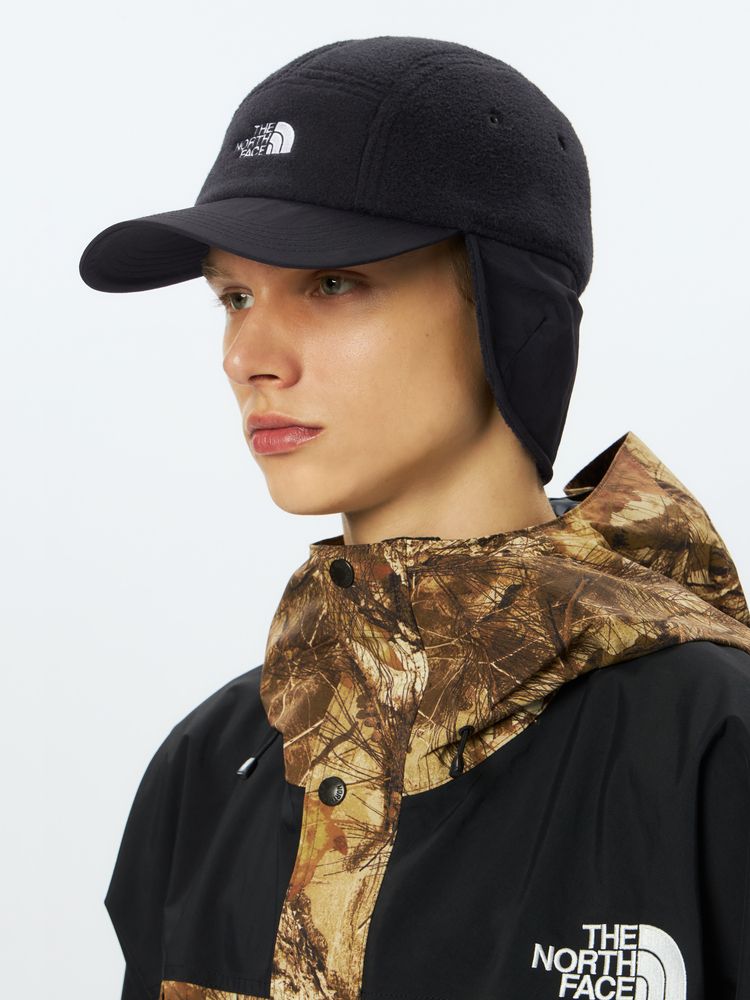 【THE NORTH FACE】ホワイトレーベル フリースイヤーマフキャップ 黒 THE NORTH FACE ザ・ノース・フェイス フリースイヤーマフキャップ