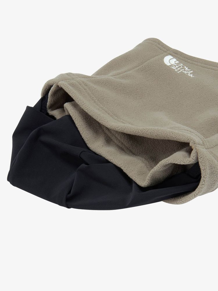 ノースフェイス　ビッグロゴ　ネックウォーマー 黒　新品タグ付き 89036539_b_01_215.jpg