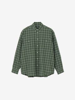 THE NORTH FACE　ヘリテージフランネルシャツ　マッチャグリーン 楽天市場】□ ノースフェイス チェック 長袖 ライト フランネル