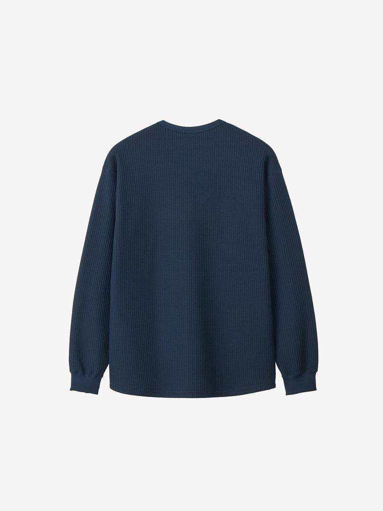 ノースフェイス ロングスリーブ ウォームワッフルクルーネック サーマル/XL 公式】ロングスリーブウォームワッフルクルー（ユニセックス