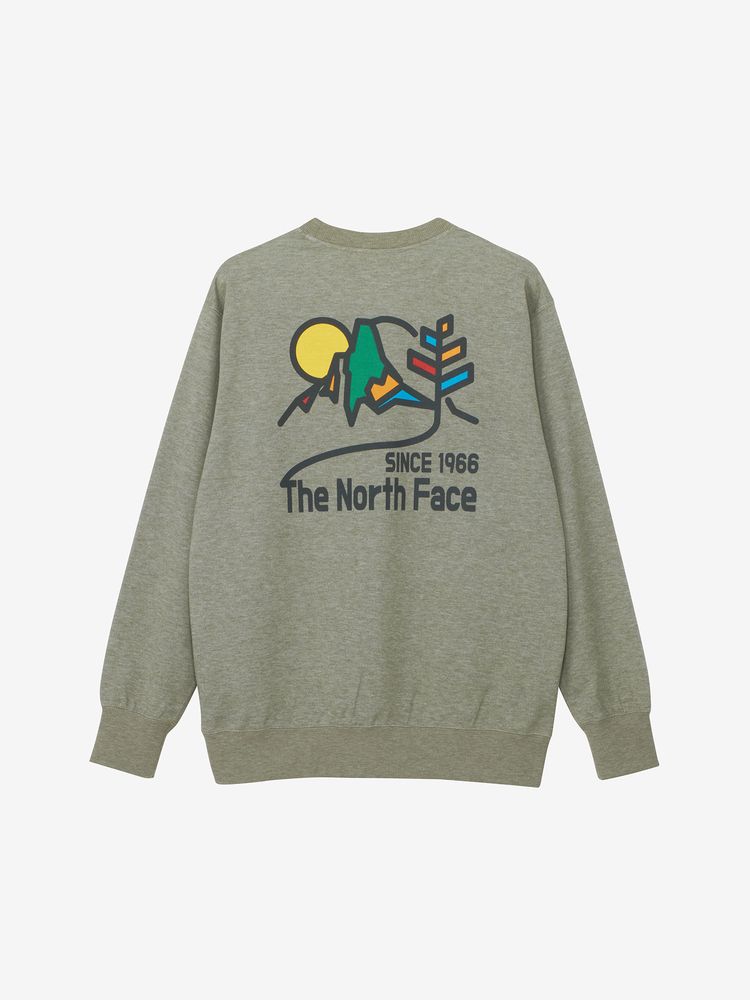 グラフィックスウェットクルー（ユニセックス）（NT82492）- THE NORTH FACE公式通販