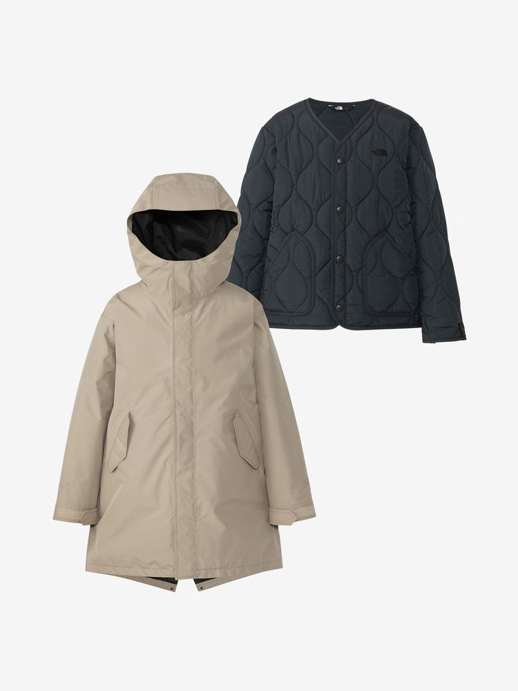 THE NORTH FACE フィッシュテールトリクライメイトコートXL 塩辛