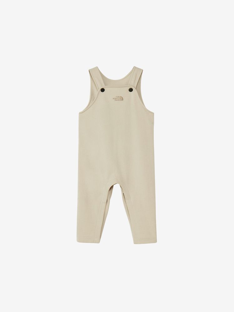 ザ・ノース・フェイス(THE NORTH FACE)ベビー スウェットロゴ オーバーオール NBB32560 BE(Jr) 公式】スウェットロゴオーバーオール（ベビー）｜ザ・ノース・フェイス
