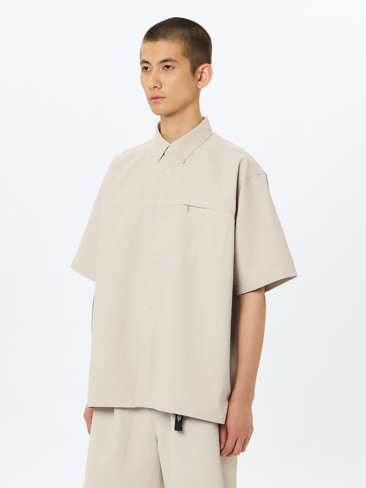 (新品) THE NORTH FACE Workway シャツ＆ショーツ セット 公式・セール】ショートスリーブオーニングシャツ（ユニセックス