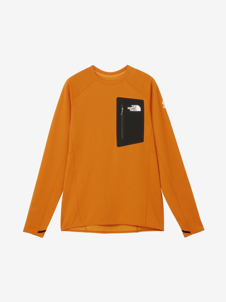 L 美品 THE NORTH FACE エクスペディションドライドットクルー THE NORTH FACE ザ・ノース・フェイス / エクスペディション