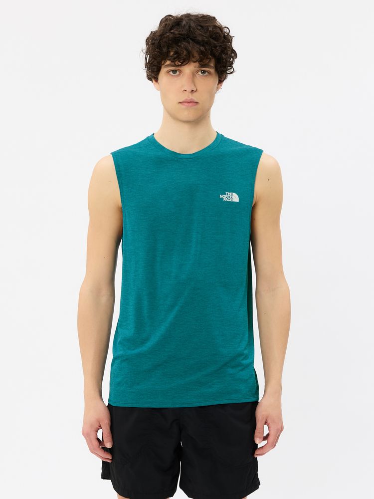 THE NORTH FACE(ザ・ノース・フェイス) ｜スリーブレスGTDメランジクルー（メンズ）
