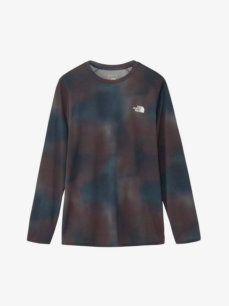 THE NORTH FACE ロングスリーブハイブリッドGTDメランジクルー THE NORTH FACE（ザ ノースフェイス） メンズ ランニング 長袖Tシャツ