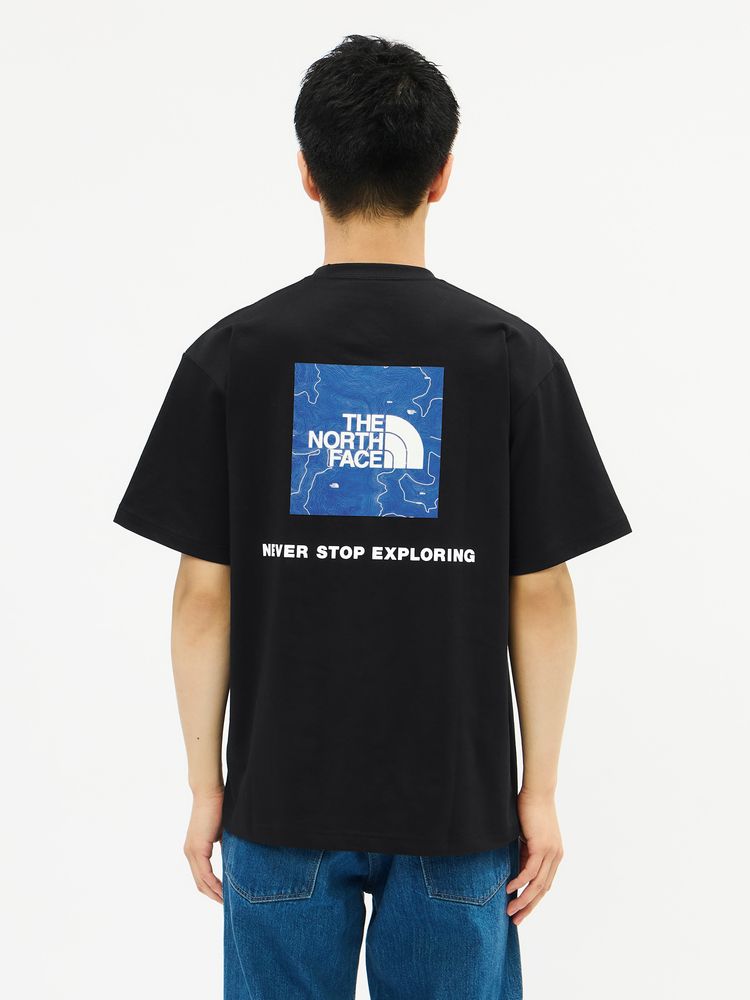 THE NORTH FACE(ザ・ノース・フェイス) ｜ショートスリーブバックスクエアトラバースロゴティー（ユニセックス）