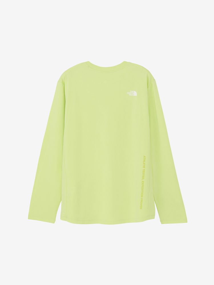 THE NORTH FACE 蛍光グリーン ロゴ ロングTシャツ 関税送料込 THE NORTH FACE 蛍光グリーン ロゴ ロングTシャツ 関税送料込