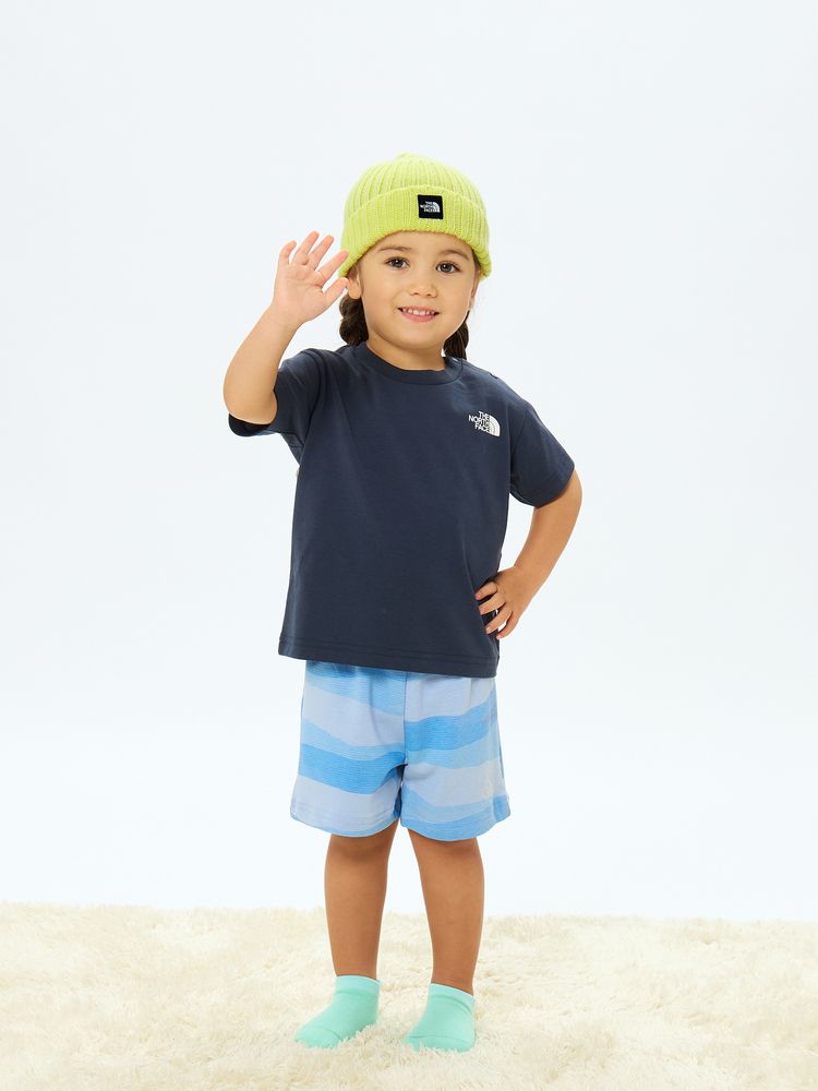 THE NORTH FACE(ザ・ノース・フェイス) ｜ショートスリーブバンダナスクエアロゴティー（ベビー）