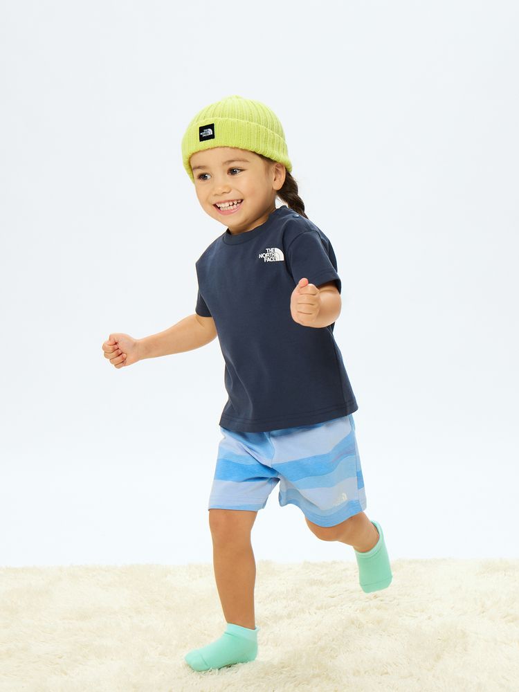 THE NORTH FACE(ザ・ノース・フェイス) ｜ショートスリーブバンダナスクエアロゴティー（ベビー）