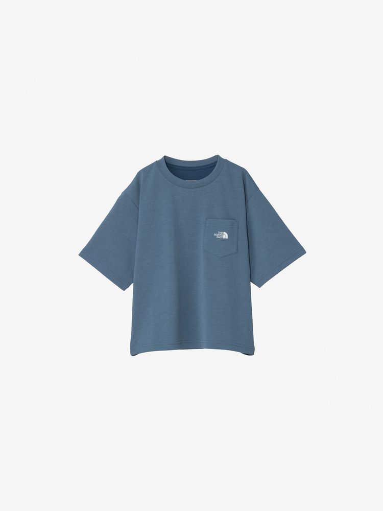 韓国限定　ノースフェイス　XL　ストレッチ　Vネックカットソー　新品　ネイビー紺 トップス サマーニット ノースリーブ Vネック タンクトップ