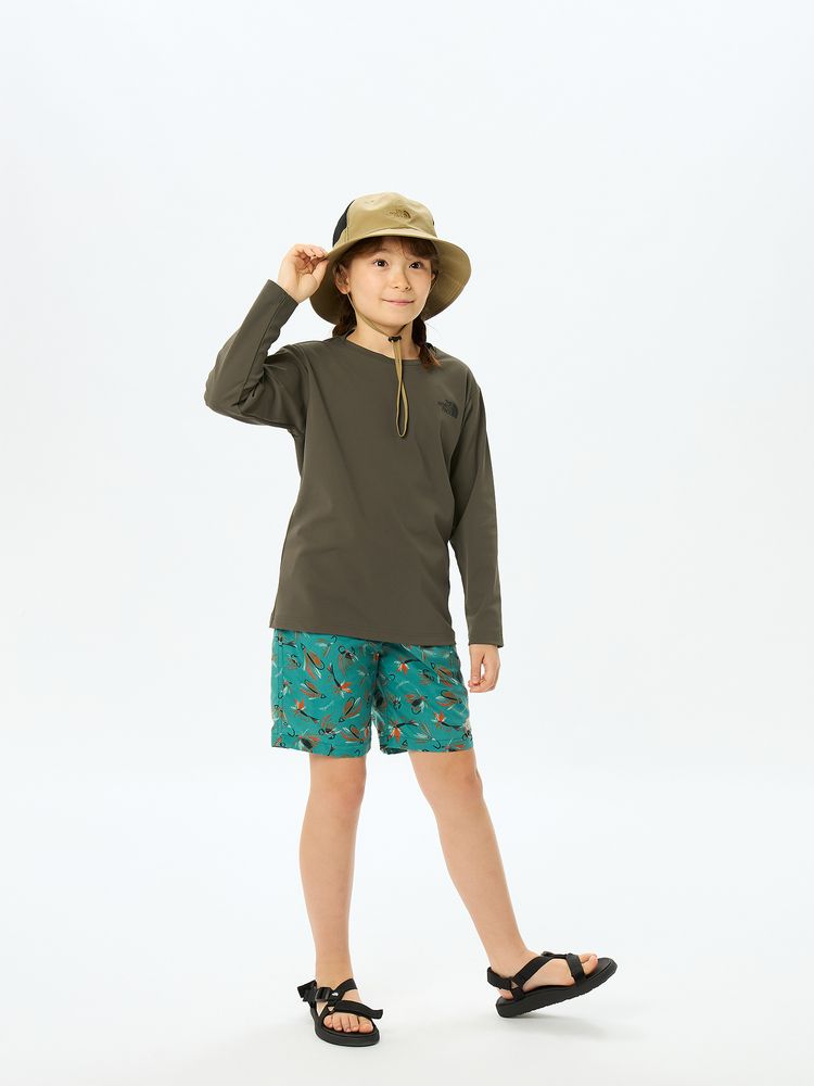 THE NORTH FACE(ザ・ノース・フェイス) ｜ロングスリーブサンシェードティー（キッズ）