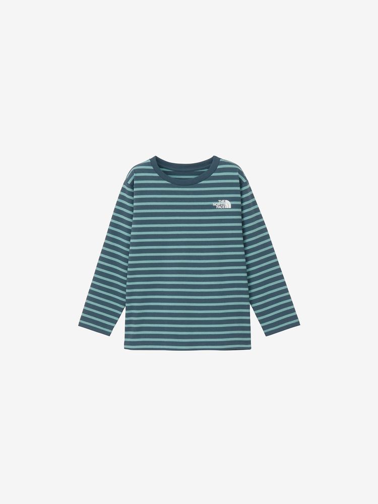 【THE NORTH FACE】限定販売!!人気★ロングスリーブ1966ティー 公式】ロングスリーブフィールドボーダーティー(キッズ)|ザ