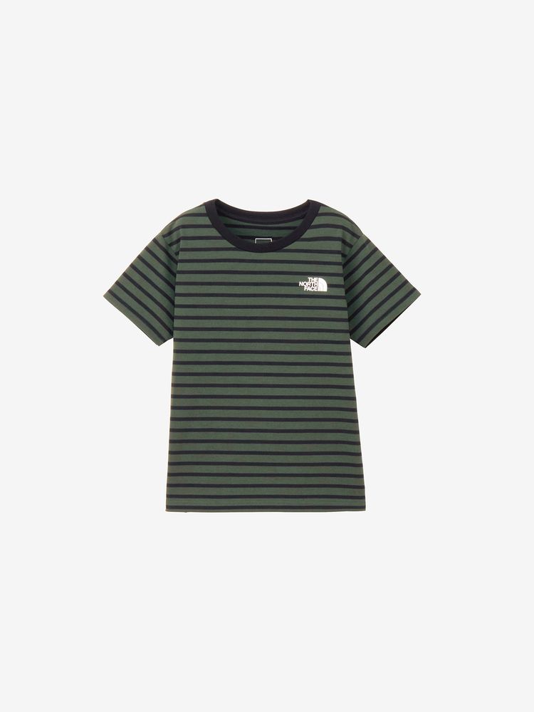 〈THE NORTH FACE〉ショートスリーブフラワー（ベビー） 公式】ショートスリーブフィールドボーダーティー（キッズ）｜ザ