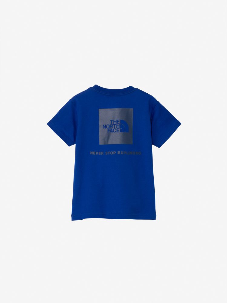 公式】トドラーショートスリーブバックスクエアロゴティー（キッズ