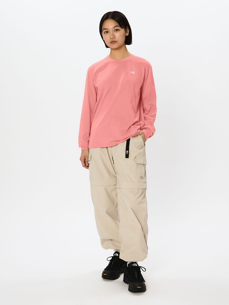 THE NORTH FACE(ザ・ノース・フェイス) ｜ロングスリーブフラッシュドライヌプシコットンティー（レディース）