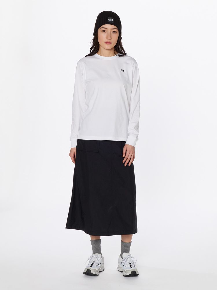 THE NORTH FACE(ザ・ノース・フェイス) ｜ロングスリーブフラッシュドライヌプシコットンティー（レディース）