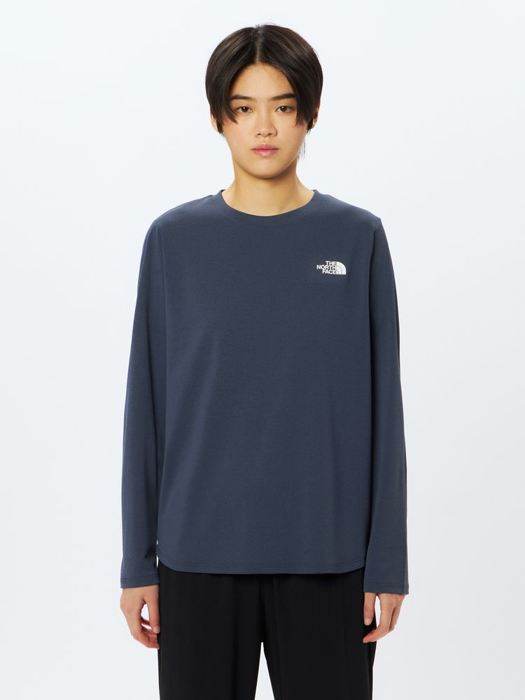 ザ・ノース・フェイス THE NORTH FACE ロングスリーブワンポイントロゴティー 長袖 Tシャツ　ウィメンズ NTW32587-Z 公式】ロングスリーブスモールボックスロゴティー（レディース