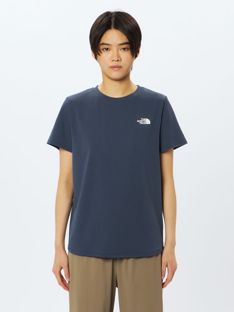 THE NORTH FACE(ザ・ノース・フェイス) ｜ショートスリーブワンポイントロゴティー（レディース）