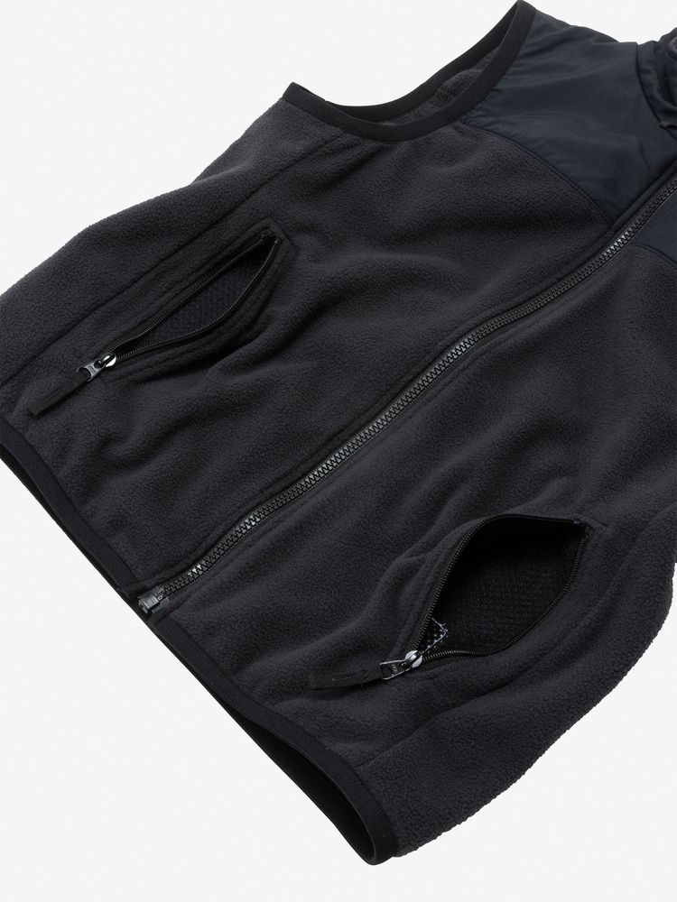 THE NORTH FACE マウンテン バーサ マイクロ ベスト ブラック 公式】ジップインマウンテンバーサマイクロベスト（キッズ）｜ザ