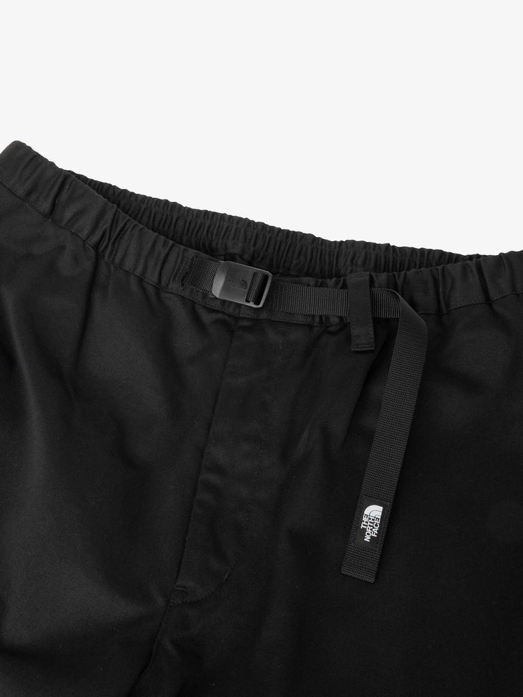 美品 Nala チノパン　ブラック　M ダブルフェイスクレストブリッジチェックチノトラウザーズ