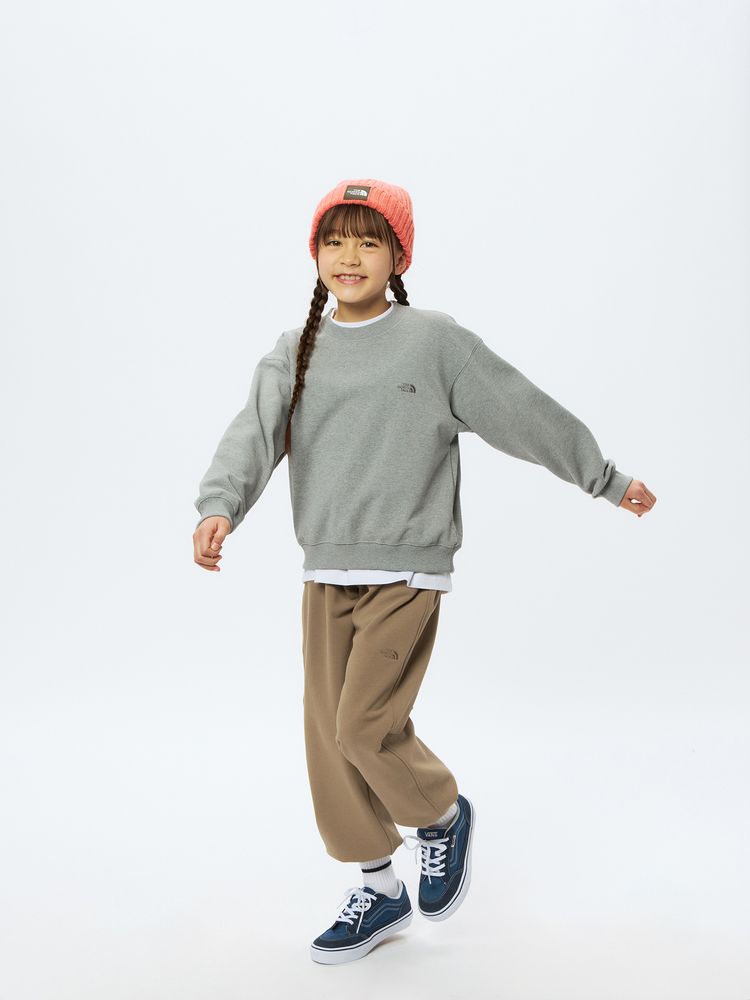 THE NORTH FACE(ザ・ノース・フェイス) ｜グリズスウェットロゴパンツ（キッズ）