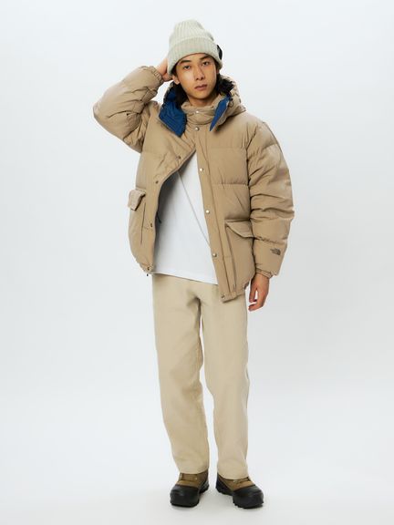 GOLDWIN ベージュ ファー付きジャケット M Goldwinのベージュ Pertex Quantum ダウンジャケットがセール中