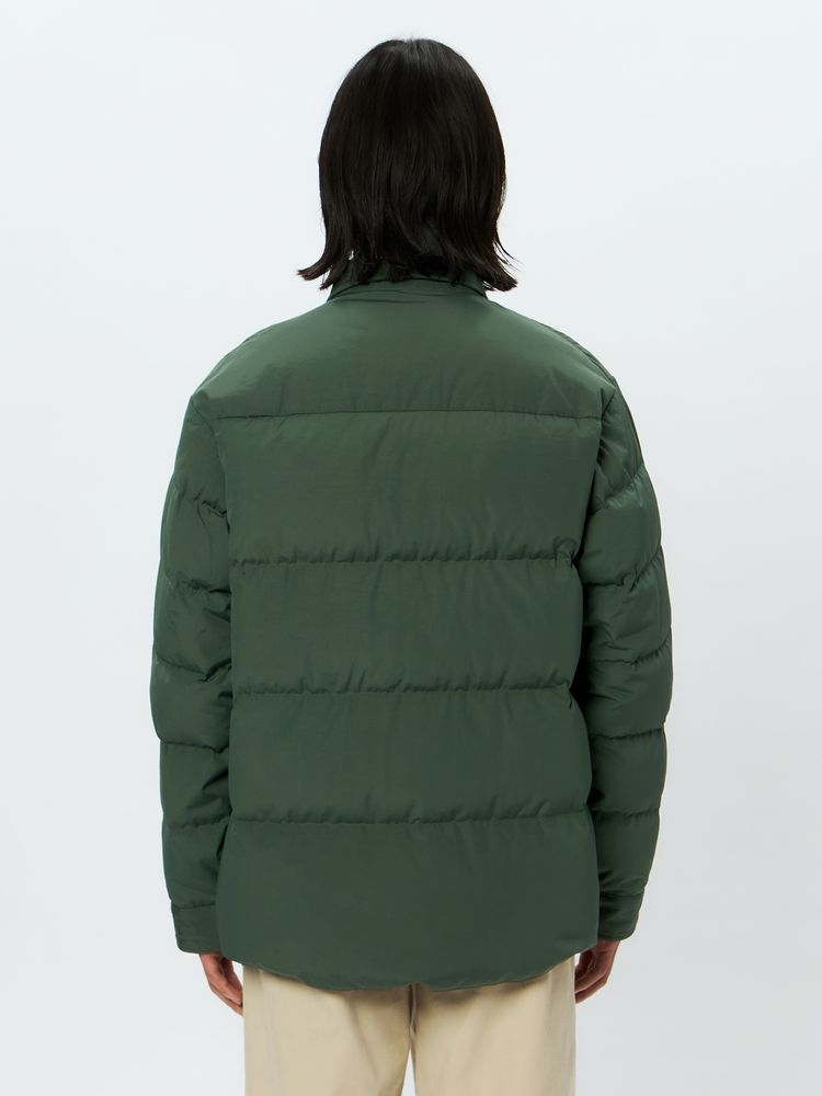 【美品】ノースフェイス/スタッフドジャケット/サイズM/オリーブカラー/ THE NORTH FACE / ノースフェイス スタッフドシャツ ND92532（ダウン