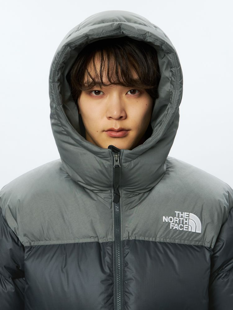 THE NORTH FACE グレー/ネイビー　ヌプシフーディ 公式】ヌプシフーディー（メンズ）｜ザ・ノース・フェイス公式ストア
