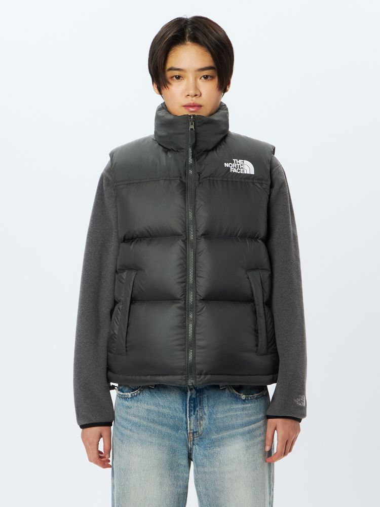 【超極美品！】ヌプシベスト　ブラック　レディースL （メンズXS相当） THE NORTH FACE（ザノースフェイス）の「【THE NORTH FACE / ザ