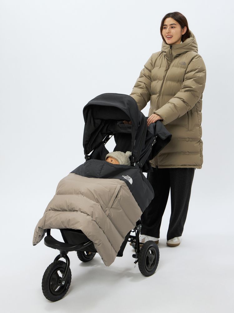 【新品未使用】THE NORTH FACE マルチシェルブランケットベビー　BK THE NORTH FACE (ザノースフェイス) Baby Multi Shell Blanket