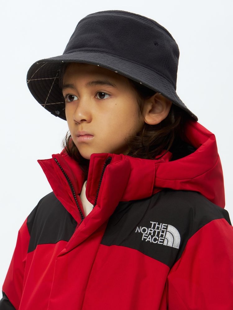 THE NORTH FACE(ザ・ノース・フェイス) ｜リバーシブルフリースバケットハット（キッズ）