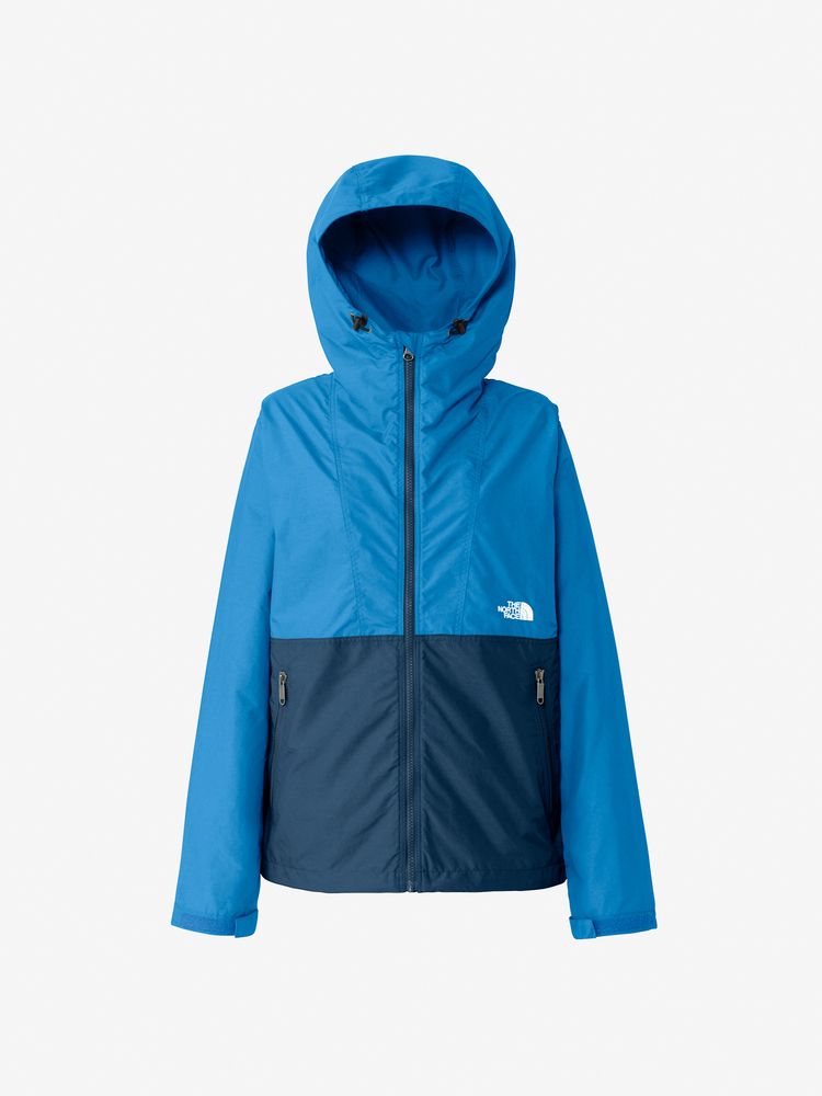 ザ・ノースフェイス　HYVENTナイロンジャケット　青系　レディースS THE NORTH FACE ノースフェイス HYVENT ジップアップ ナイロン