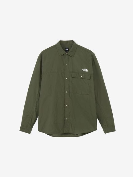 ノースフェイス ロングスリーブヌプシシャツ AT アンテロープタン Mサイズ 公式】ロングスリーブヌプシシャツ（キッズ）｜ザ・ノース