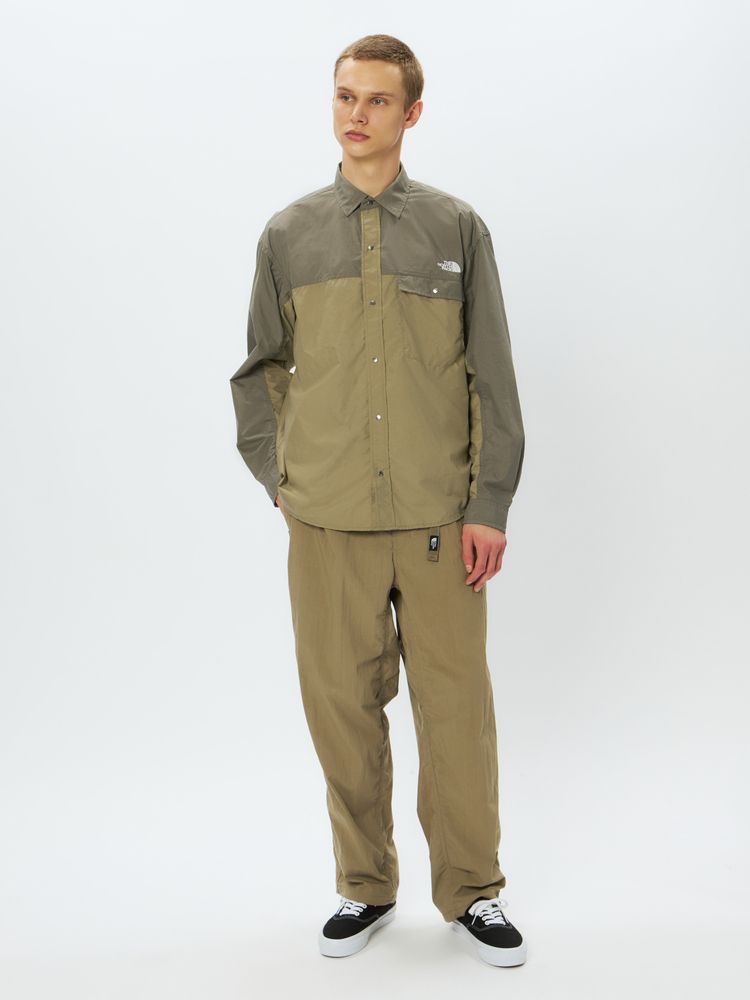 THE NORTH FACE(ザ・ノース・フェイス) ｜ロングスリーブヌプシシャツ（ユニセックス）