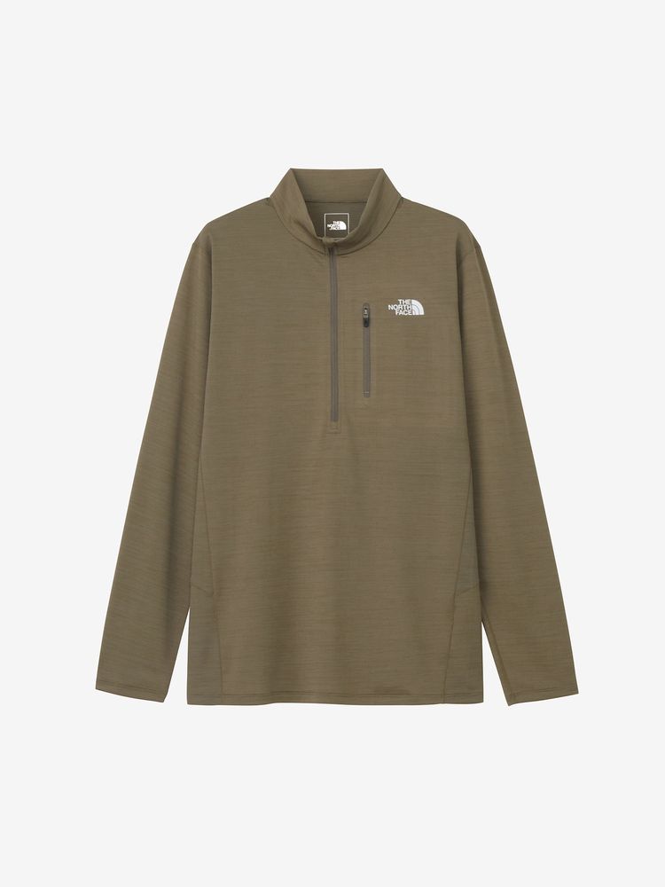 THE NORTH FACE(ザ・ノース・フェイス) ｜ロングスリーブフラッシュドライスリーディージップアップ（メンズ）