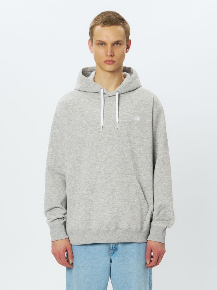 新品ザ・ノース・フェイス 【UNISEX】スモールロゴヘザースウェットフーディ 公式・アウトレット】スモールロゴヘザースウェットフーディ
